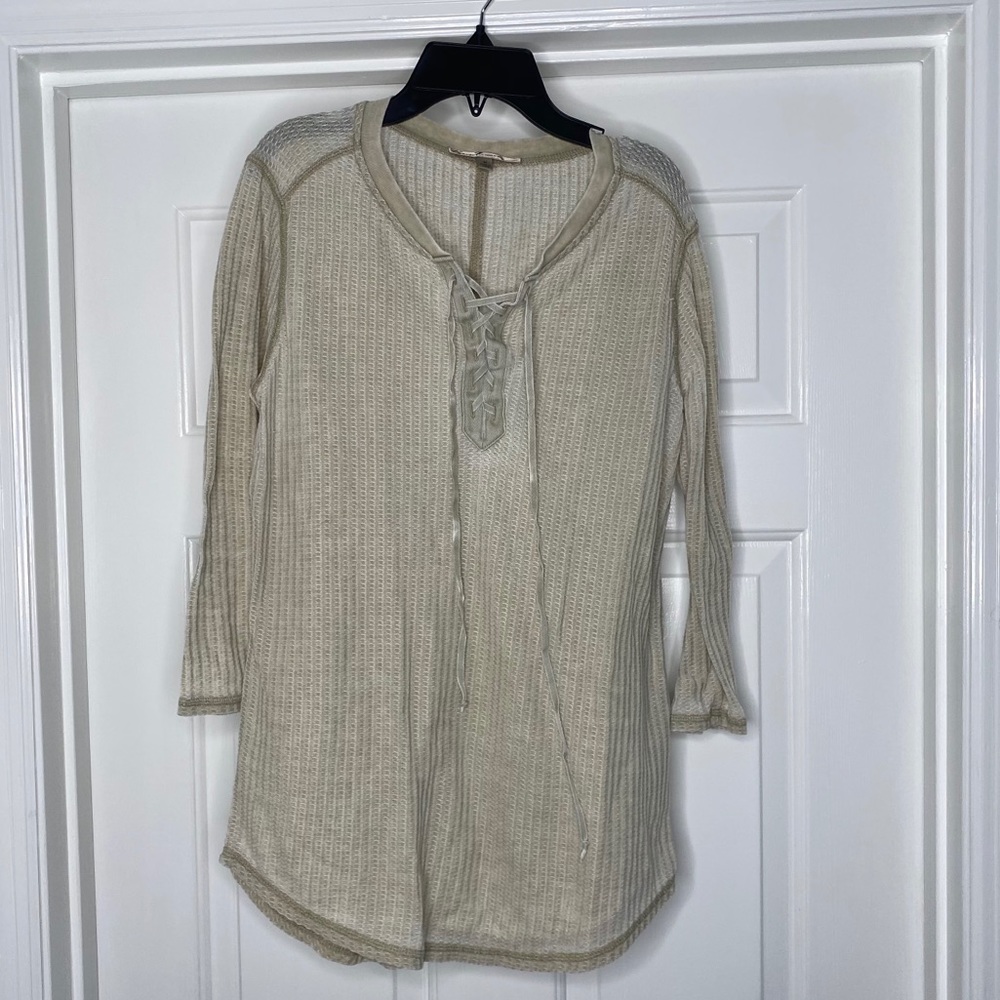 Seven7 Sage Green Tie-Up